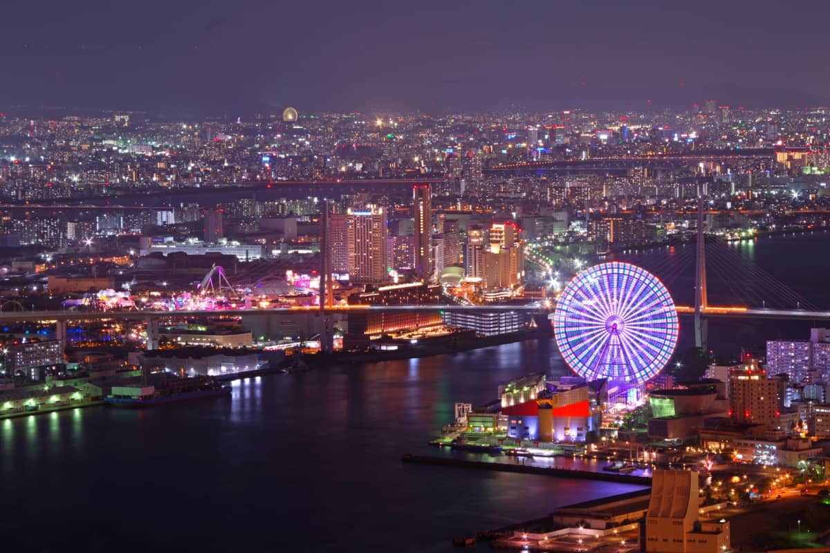 Sakishima Cosmo Tower Observatory - Osaka observation deck