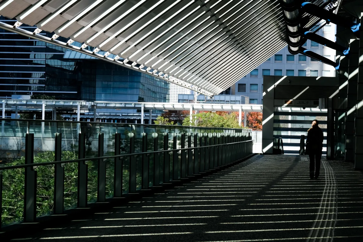 Photo spot on the Skyway in Shinagawa Intercity