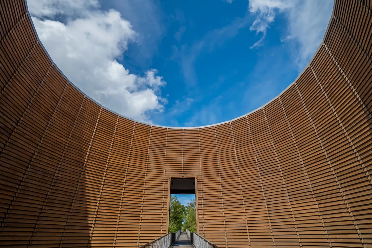 Museum of Wood in Hyogo, Japan by Tadao Ando