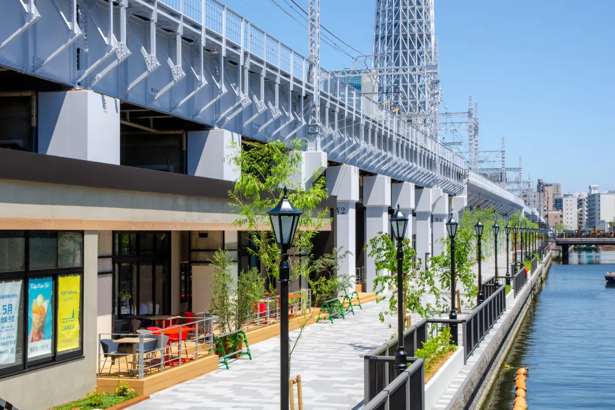 Tokyo Mizumachi - Tokyo riverside cafes