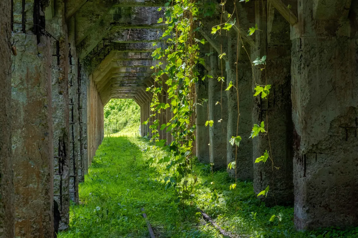 Former Oshi Station - Gunma industrial heritage site