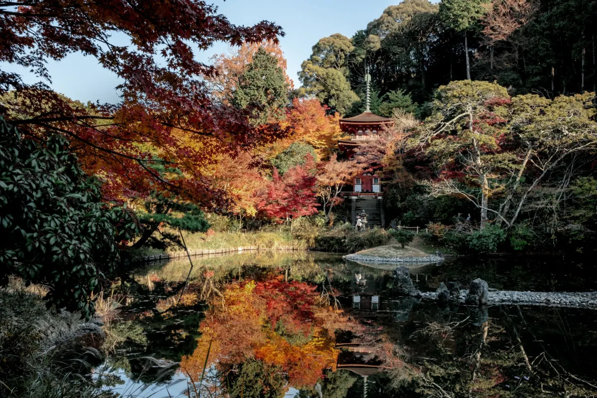 Joruri-ji Temple - Heian period temple Kyoto