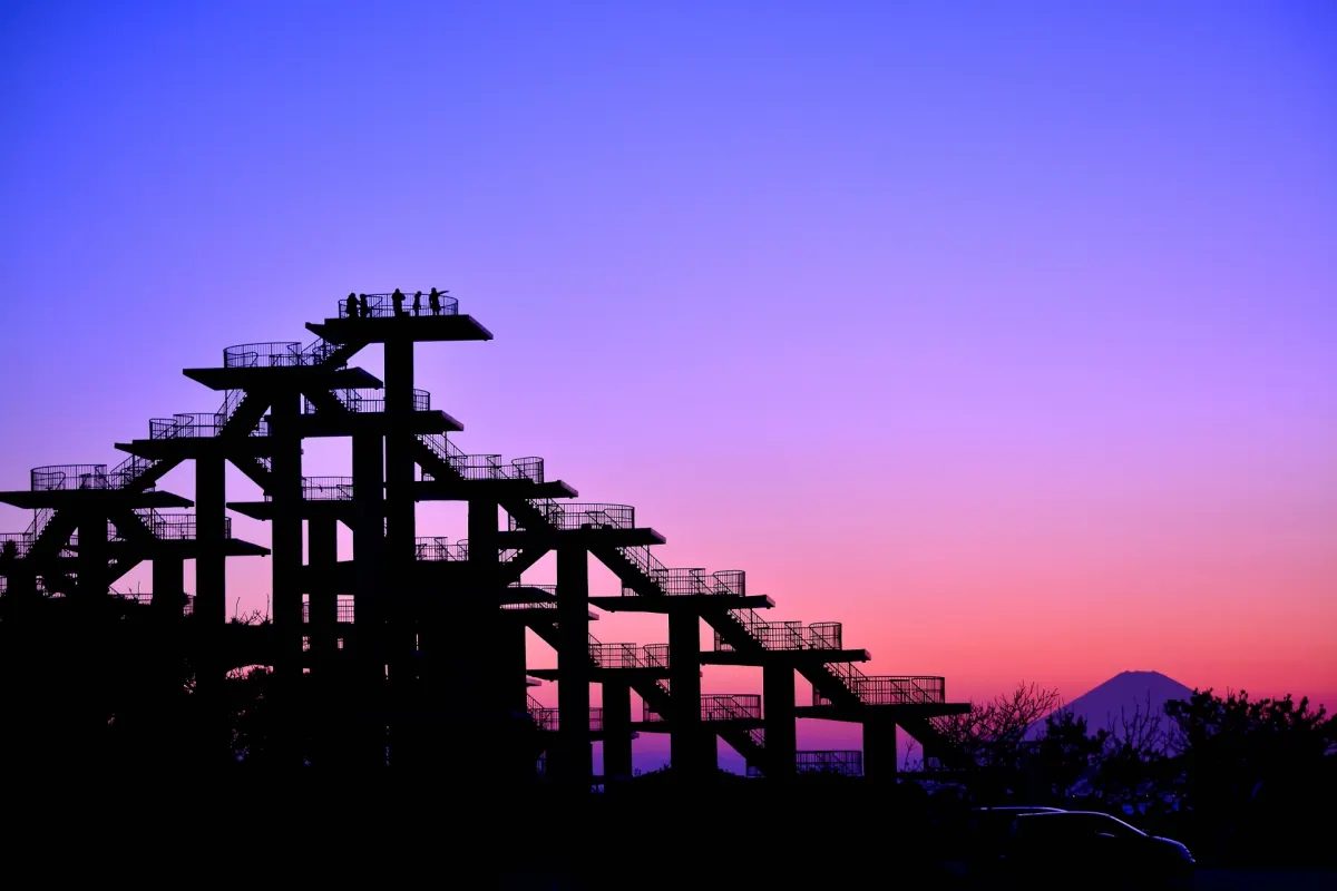 Meiji Centennial Observation Tower Chiba - Futtsu Cape panoramic views