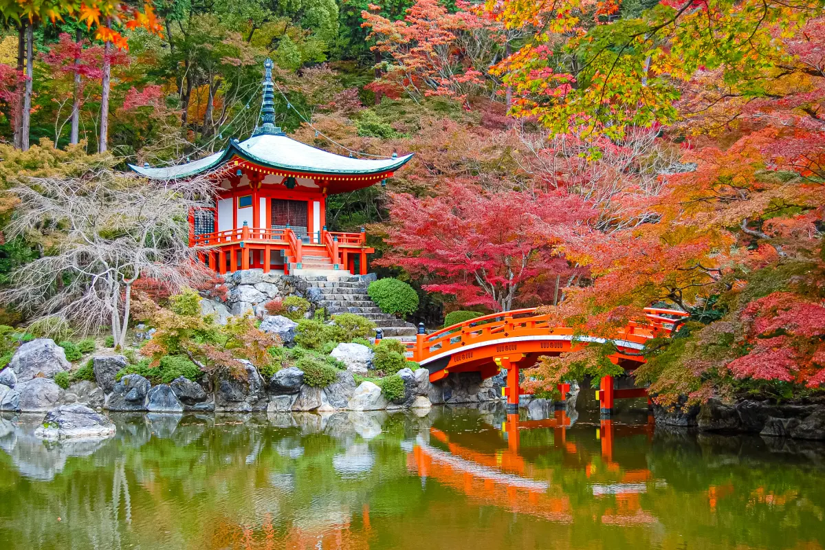 Daigo-ji Temple UNESCO World Heritage - oldest wooden structure in Kyoto