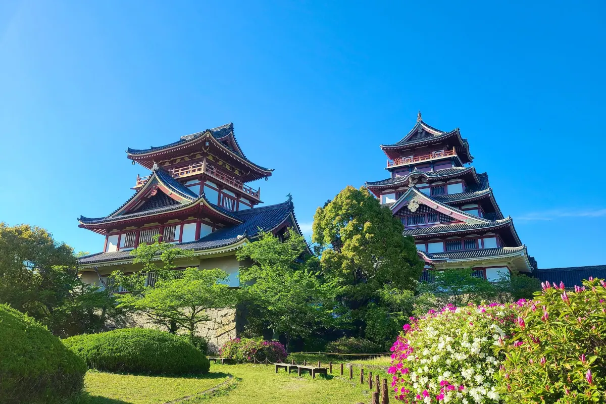 Fushimi Momoyama Castle Kyoto - Momoyama Castle replica