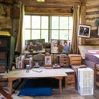 Goros stone house - a famous television set in Hokkaido