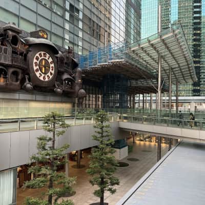 NTV Big Clock designed by Hayao Miyazaki image