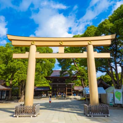 Meiji Shrine Tokyo, the Emperor Meiji shrine