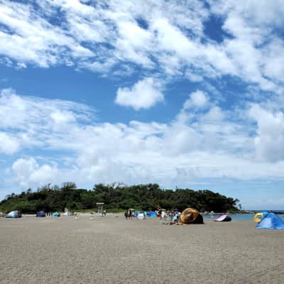 Serene beach with many caves - Chiba - Okinoshima beach