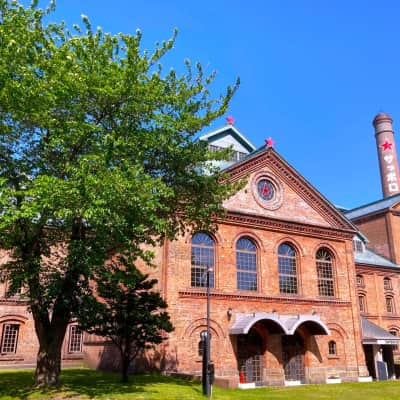 Meiji-era brewery architecture at the Sapporo Beer Museum