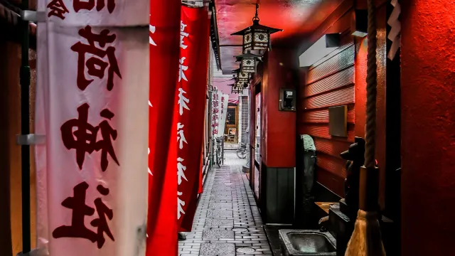 The Secret Shrine in Ginza Tokyo