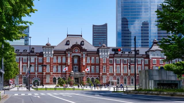 Tokyo Station Marunouchi Building - red brick building