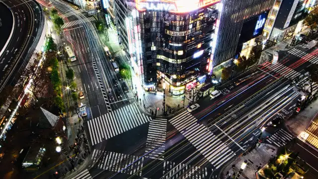 5 Night Photography Spots in Ginza