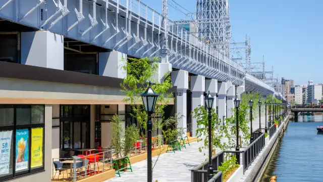 Tokyo Mizumachi - Tokyo riverside cafes
