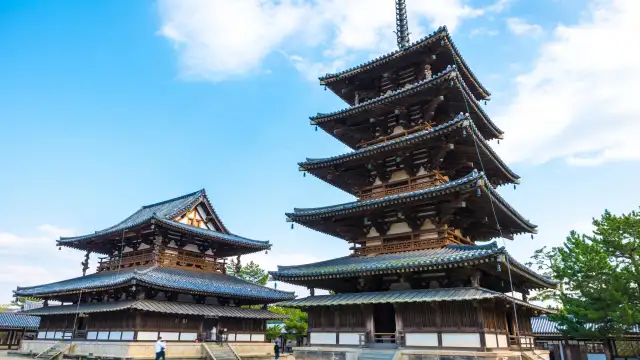 Horyu‑ji Temple - Japan UNESCO heritage temple in Nara