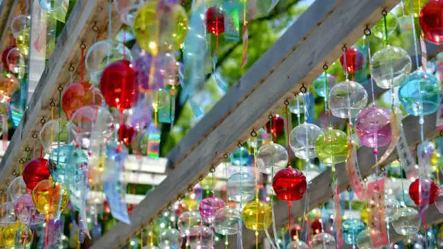 Fujirokusho Sengen Shrine - wind chime temple in japan