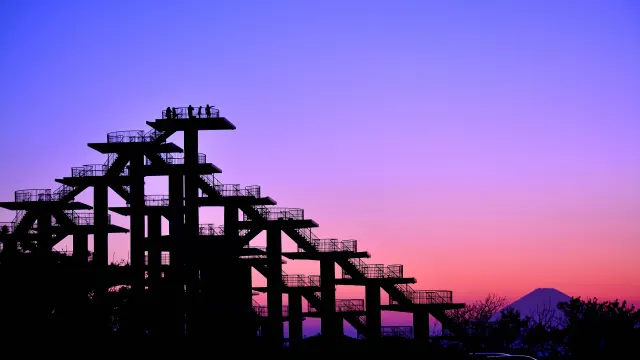 Meiji Centennial Observation Tower Chiba - Futtsu Cape panoramic views