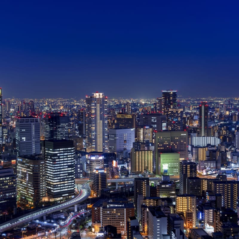 Umeda Sky Building - Kuchu Teien Observatory - Floating Garden Observatory