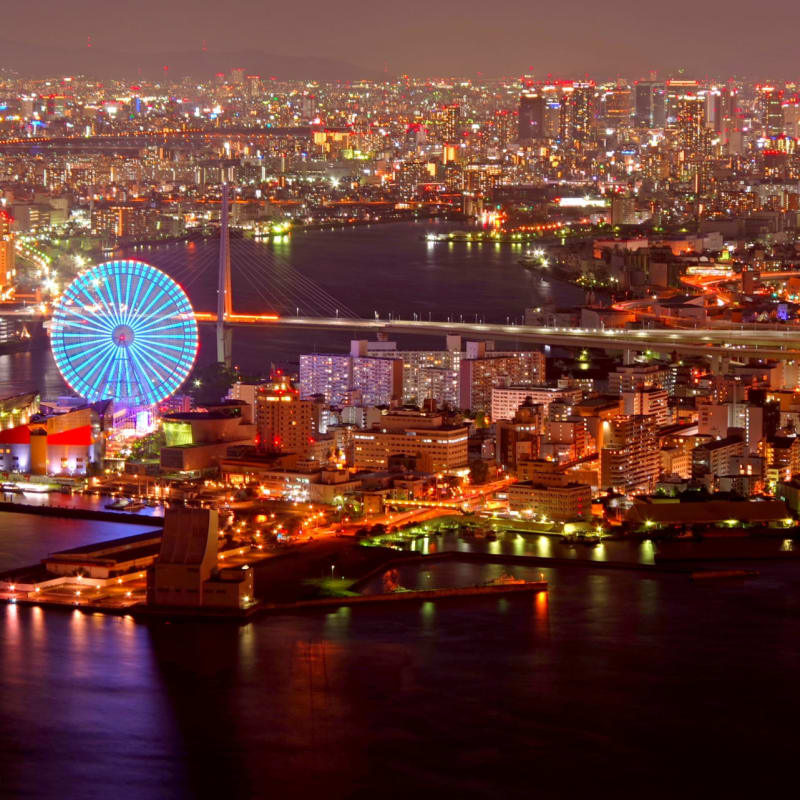 Sakishima Cosmo Tower Observatory - Osaka observation deck