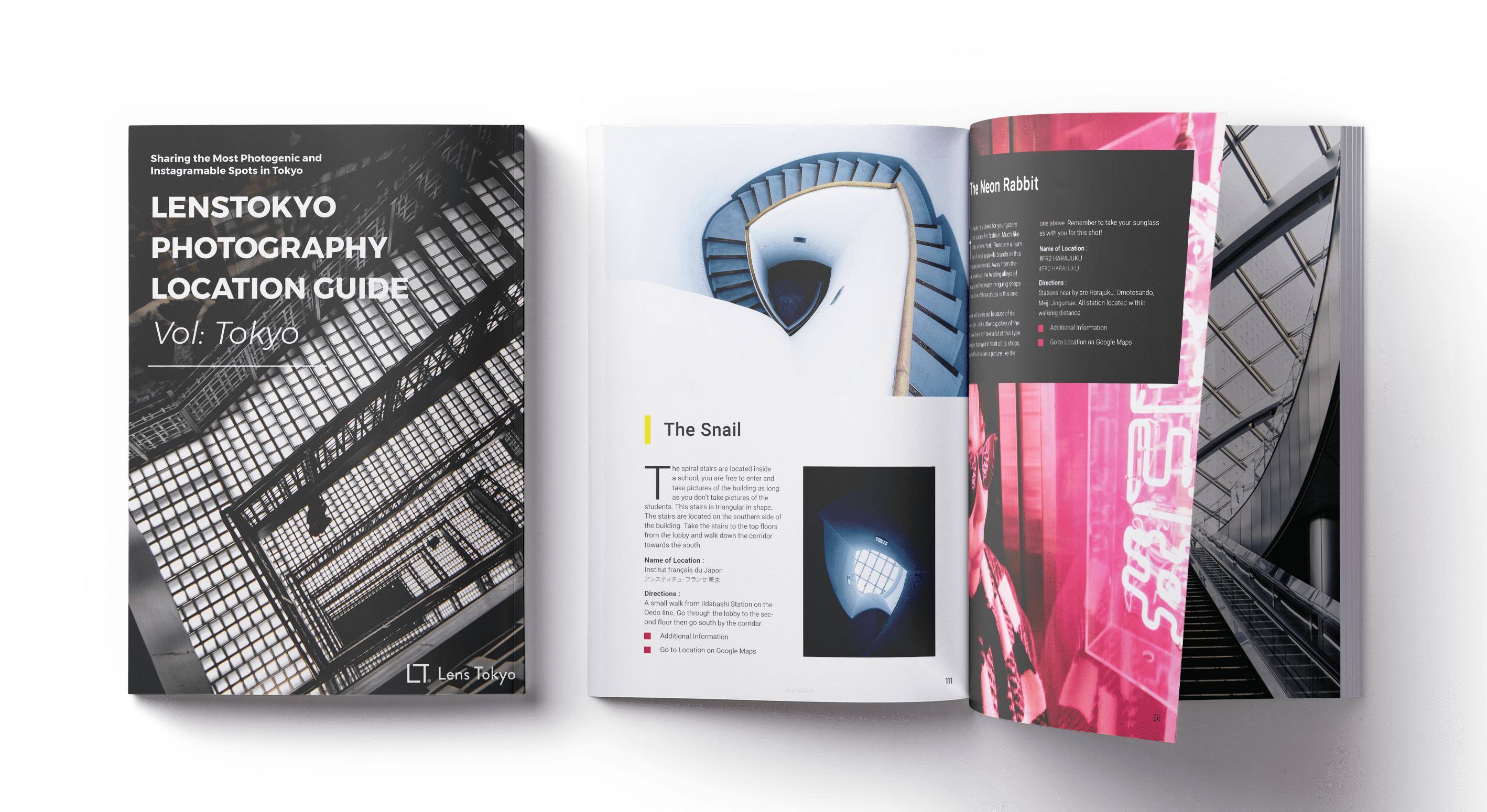 LensTokyo e-book guides