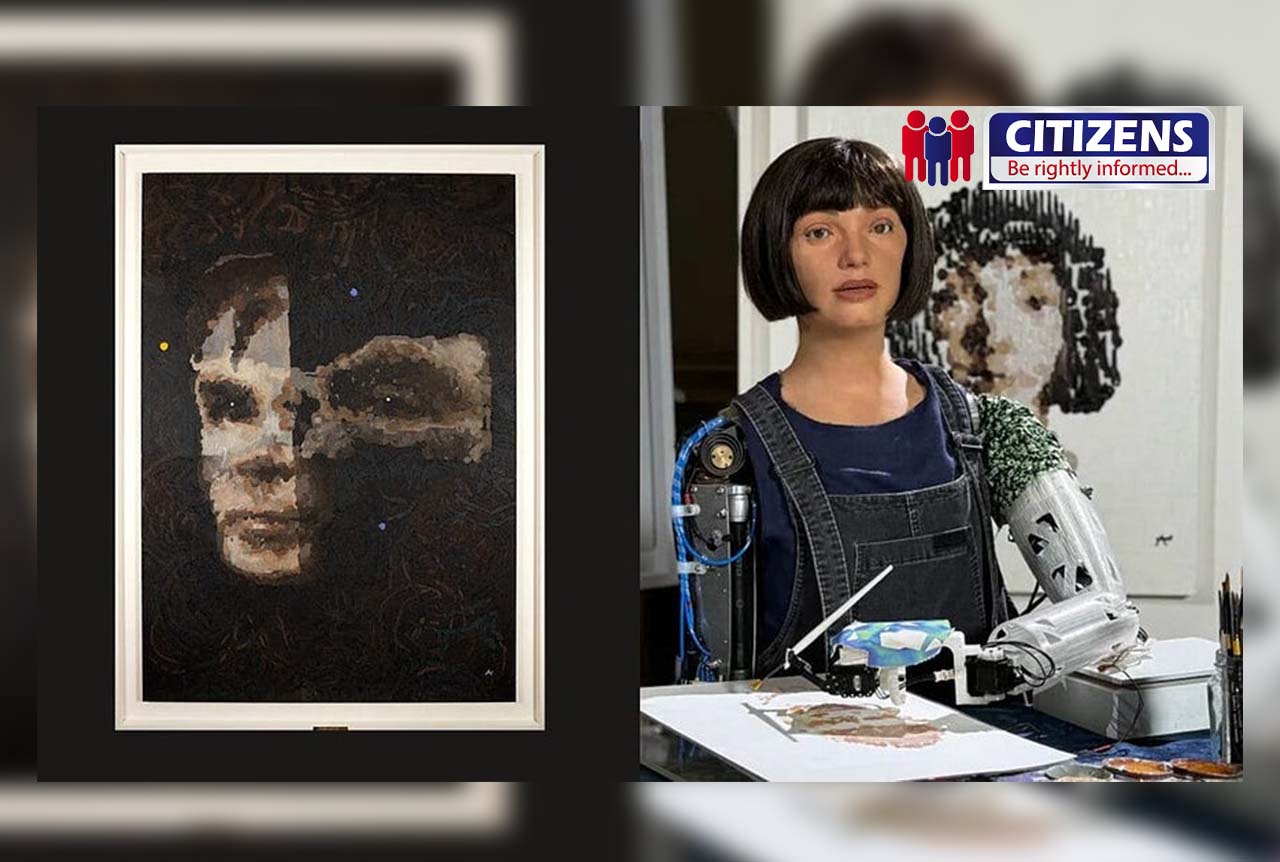 AI robot artwork shatters auction estimates
