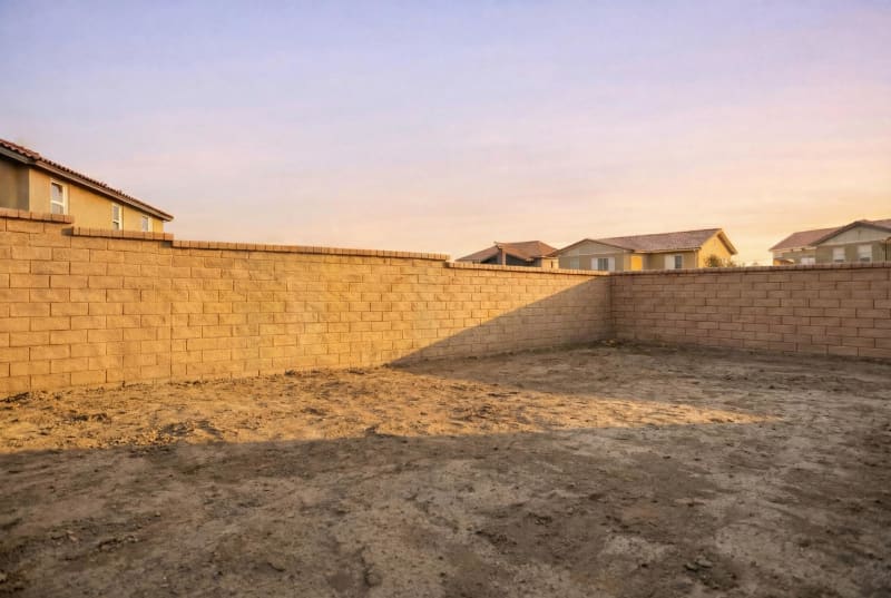 Patio & Pergola, before