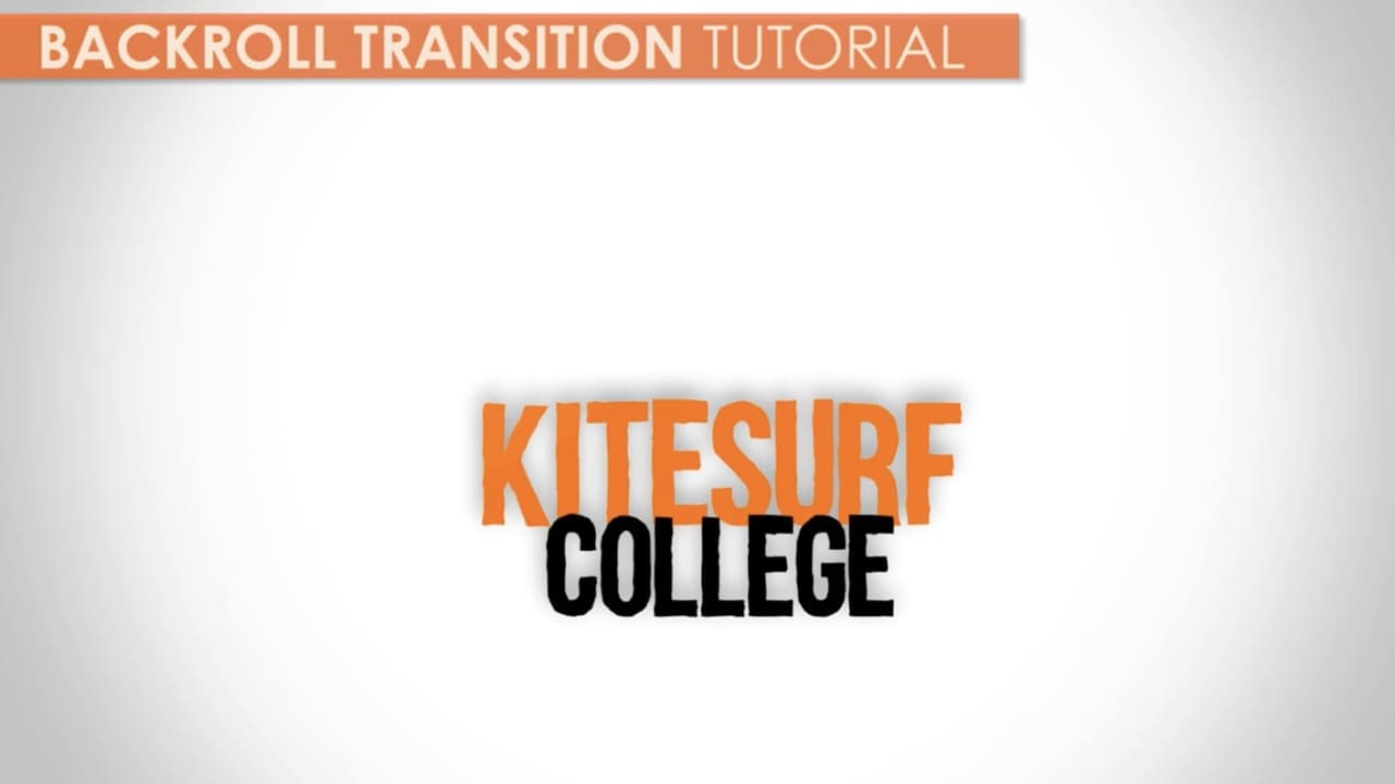 How to Backroll Transition