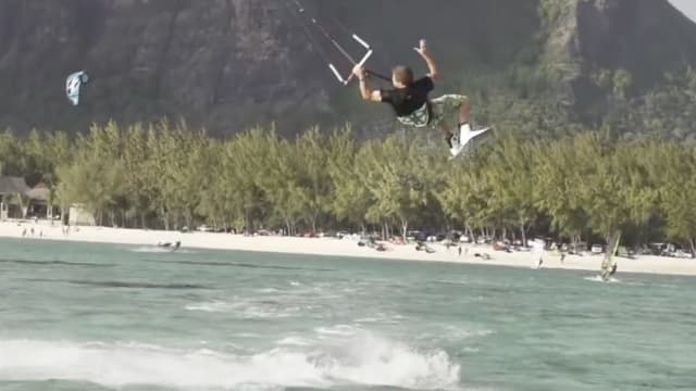 F-ONE Freestyle Team in Mauritius