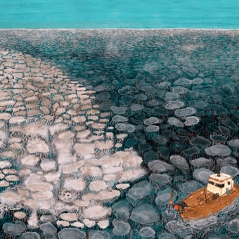 'Ahab y la ballena blanca'