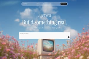 Anything - AI tool for Vibe Coding