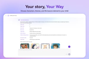 YouStory.io – AI Storybooks for Kids
