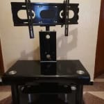 Table pour télévision noire (Tempered Glass) - image 4