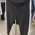 Pantalon Jogging Oversize - Noir à Bande Blanche (Taille M) - image 2
