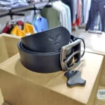 Ceinture en Cuir Noire Originale – Taille 130/135 - image 1