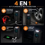 4in1 Car Emergency Jump Starter Air Compressor Power Bank LED - image 5