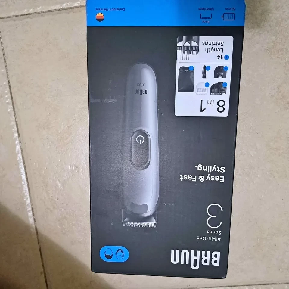 Braun tondeuse 8 en 1 jdida fmiktha neuf - image 1