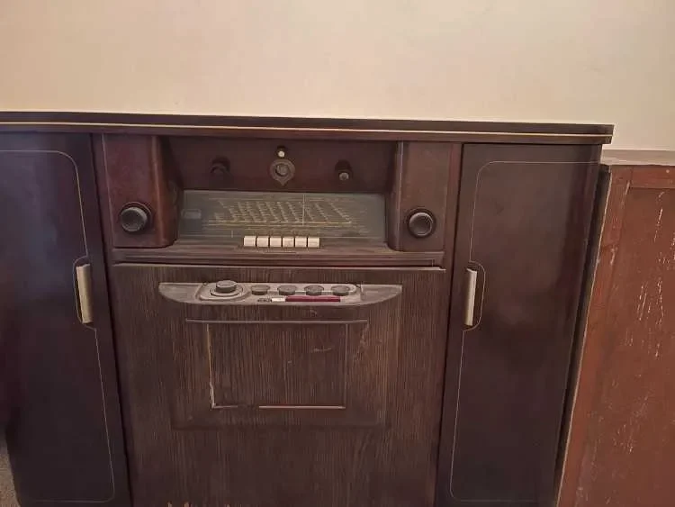 Ancienne Radio TSF en Bois - Objet Déco Vintage (Années 40–60) - image 2