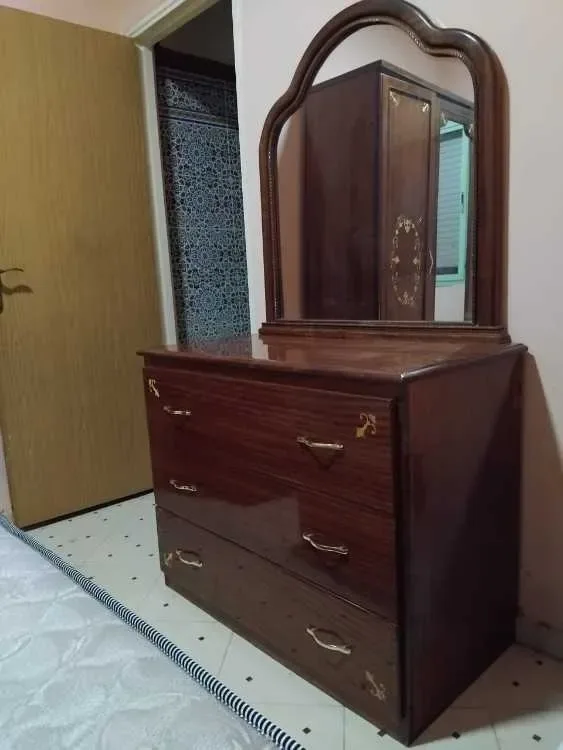 Chambre à coucher complète en bois acajou (Marrakech) - image 6