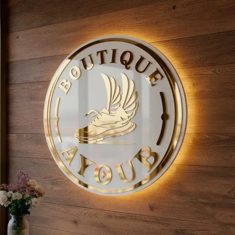 لوغوات مضيئة مخصصة للبراند (Logos Lumineux Personnalisés) - image 2