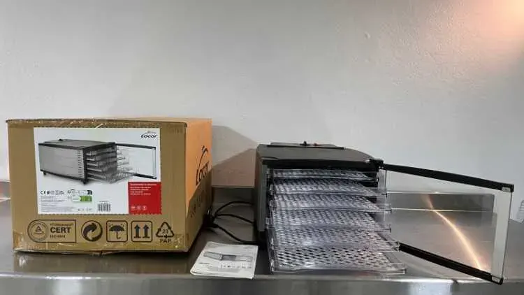 Déshydrateur alimentaire Lacor Pro 800W 6 plateaux
