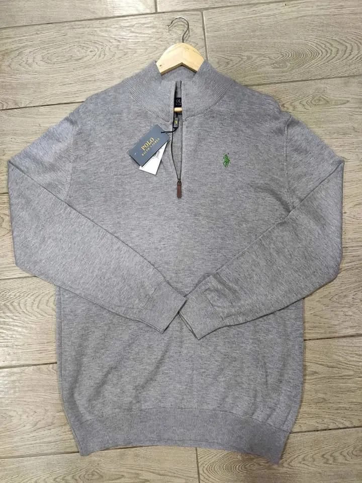 Tricot Demi-Zip Polo Ralph Lauren Importé - Taille XXL (Neuf)