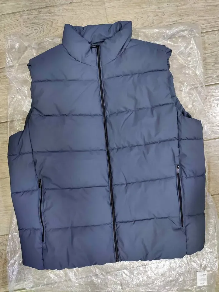 Title \ext_checkbox Gilet Imperméable Matelassé DeFacto Original (Taille XXL) – Neuf