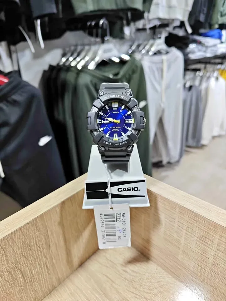 Montre Casio MW-610H-2AVDF Originale Noir et Bleu