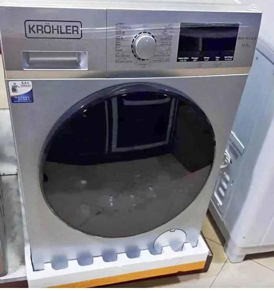 Machine à Laver Kröhler 10kg Automatique Hublot
