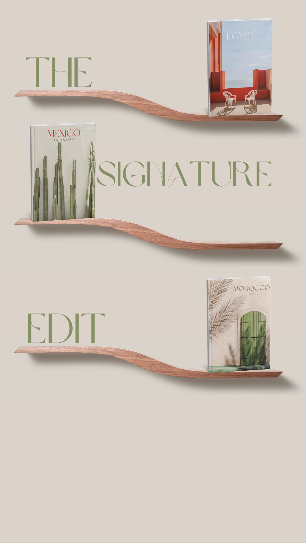 The Signature Edit wall panel