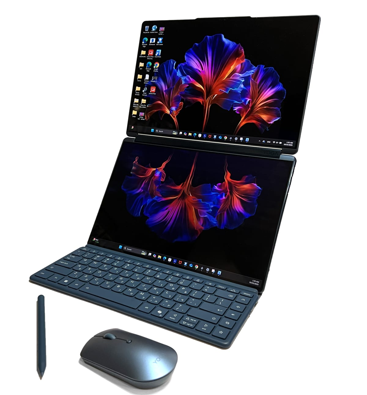 Lenovo Yoga Book 9i 2025 (צילום: גד גניר)