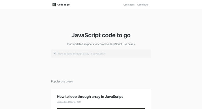 Codetogo preview