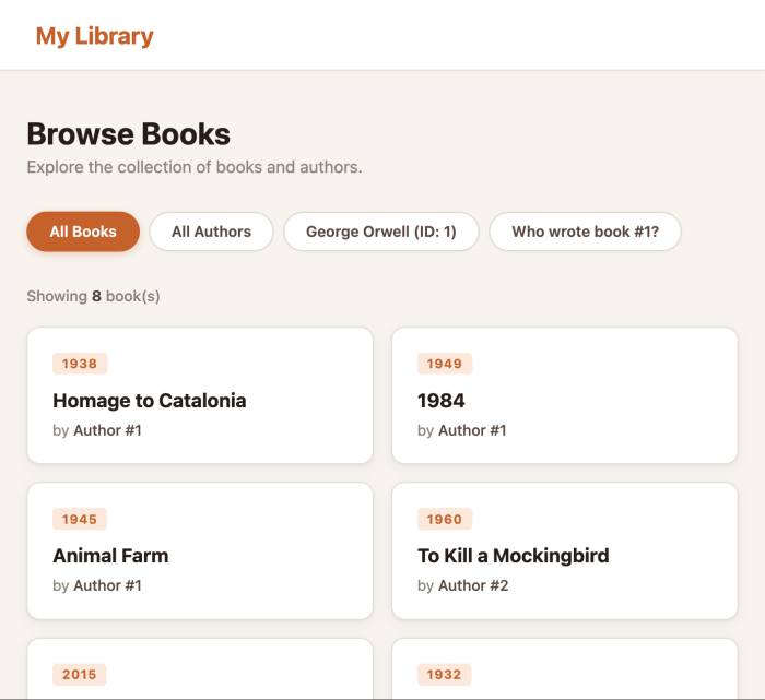 Library project
