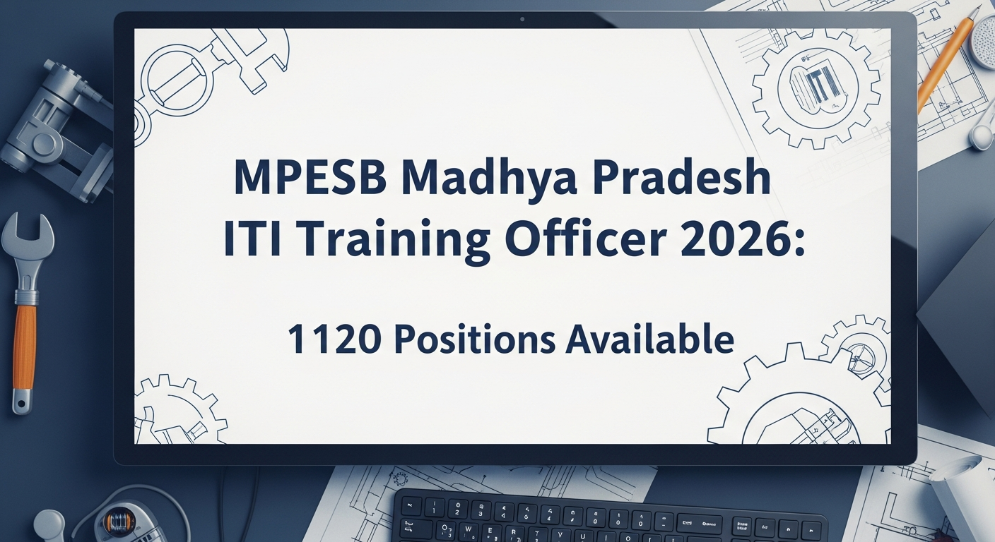 MP ITI Training Officer Recruitment 2026