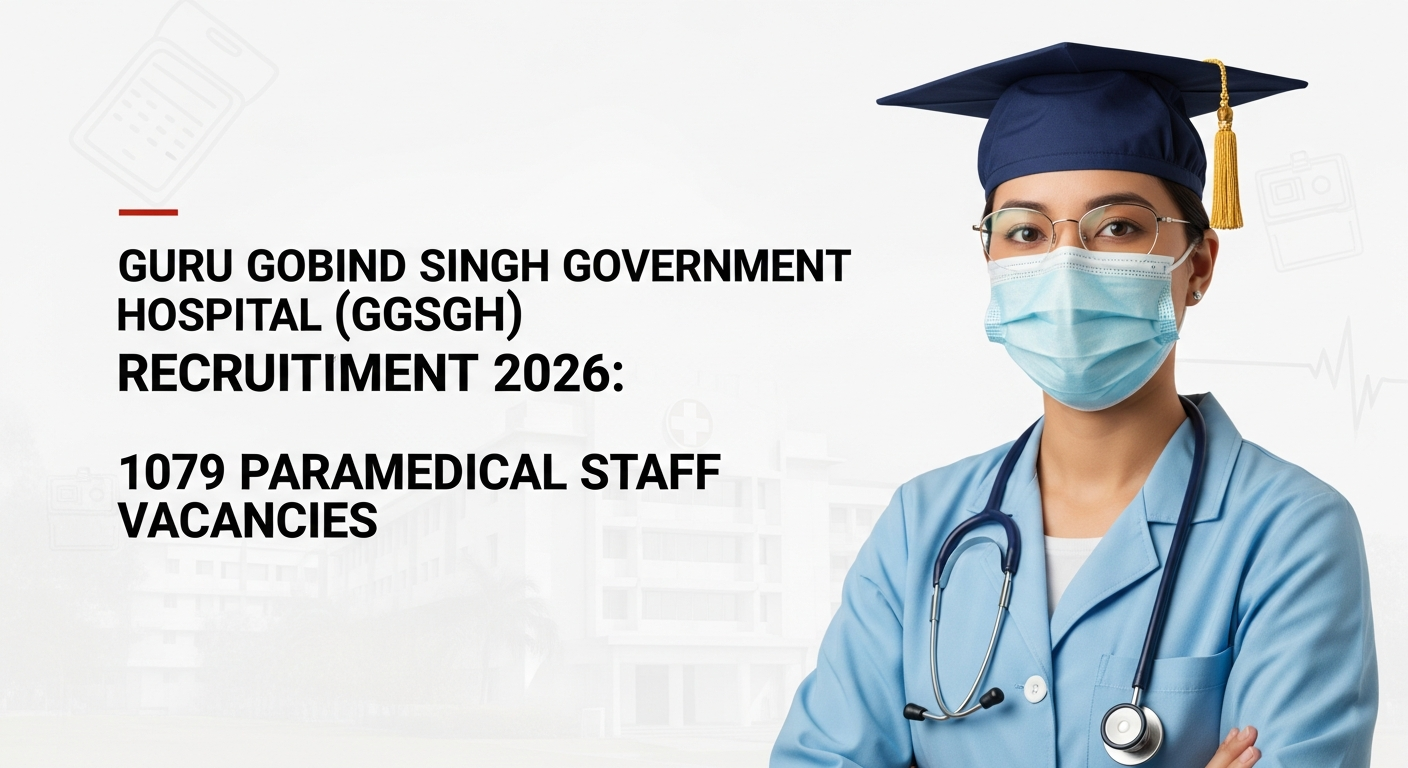 GGSGH Recruitment for 1079 Paramedical Staff
